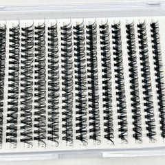 280pcs C Curling Halloween False Eyelashes 9-16mm Mixed Length