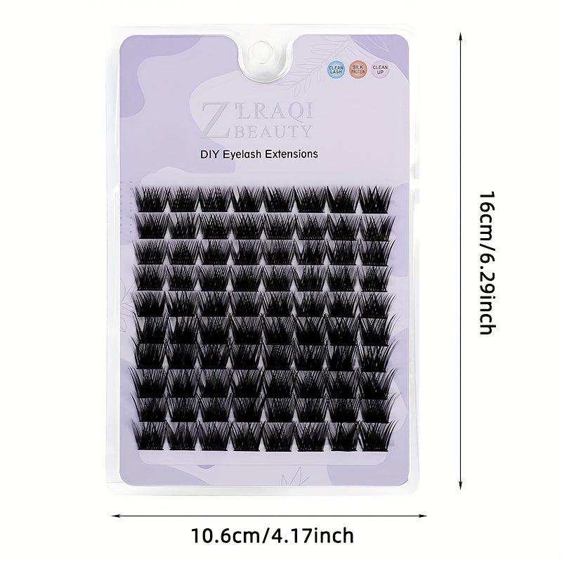 Individual Cluster Lashes Big Eye Makeup False Eyelashes