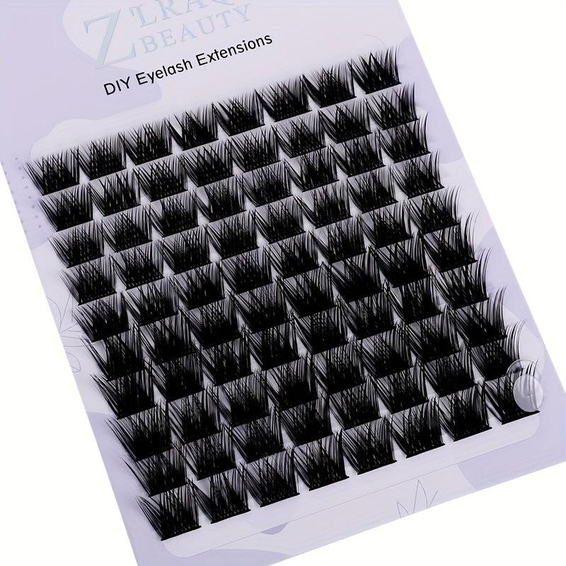 Individual Cluster Lashes Big Eye Makeup False Eyelashes