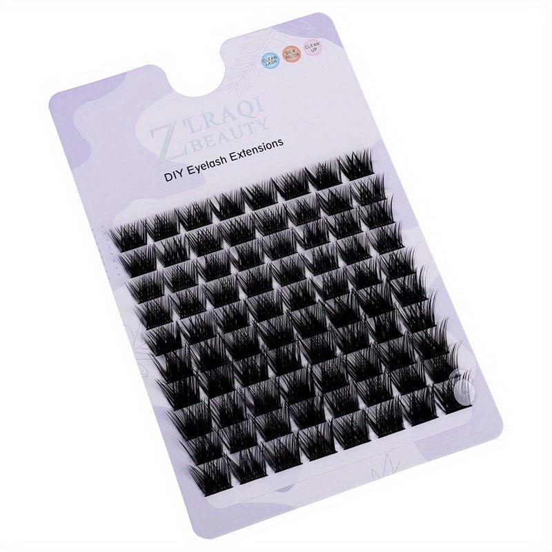 Individual Cluster Lashes Big Eye Makeup False Eyelashes