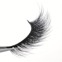 5 Pairs Fox Eye False Eyelashes Cat Eye Natural Mink Hair Dramatic Makeup