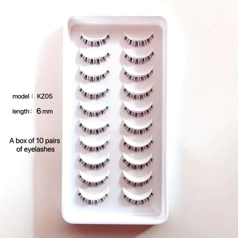 3D Little Devil Style False Eyelashes Thick Long Curly Manga Lashes