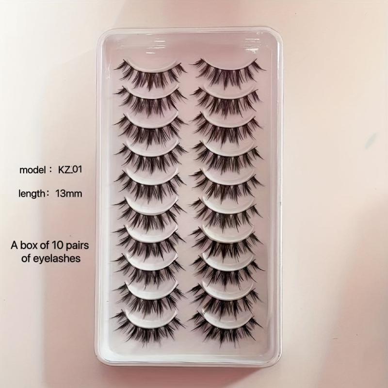 3D Little Devil Style False Eyelashes Thick Long Curly Manga Lashes