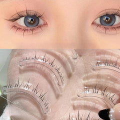 5 Pairs Flame Lower Lashes Manga Cosplay False Eyelashes