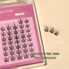 Feather Fan Self Grafting False Eyelashes