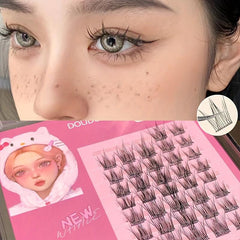 Feather Fan Self Grafting False Eyelashes