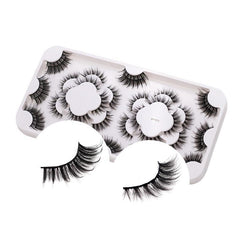 18 Pairs 8D Mink Hair False Eyelashes Thick Curling Volume Lashes