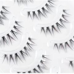 V-shaped False Eyelashes for Women - Natural and Dense, Novice Friendly