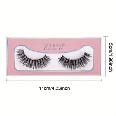 3D Faux Mink Hair D Curl False Eyelashes
