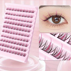 11 12 13mm Cluster Lashes Mixed DIY Segmented Lashes Extension Individual Lashes