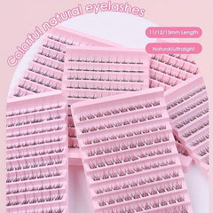 11 12 13mm Cluster Lashes Mixed DIY Segmented Lashes Extension Individual Lashes