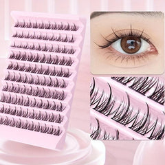 11 12 13mm Cluster Lashes Mixed DIY Segmented Lashes Extension Individual Lashes