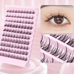 11 12 13mm Cluster Lashes Mixed DIY Segmented Lashes Extension Individual Lashes