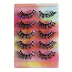 8D Layer Thick Cross Faux Mink Hair Eyelashes