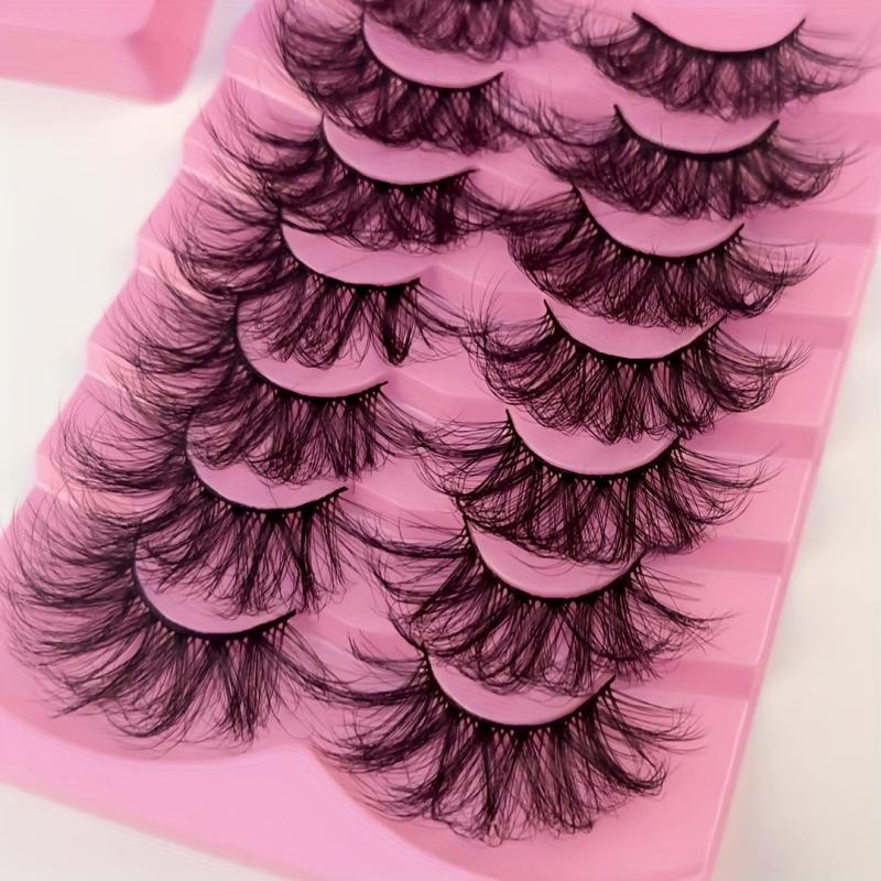 High Faux Mink False Eyelashes Thick Curly Fluffy Style Grafting Eyelashes