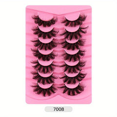 High Faux Mink False Eyelashes Thick Curly Fluffy Style Grafting Eyelashes