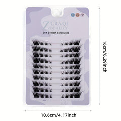 10 Rows Mini Clusters Individual Lashes Natural Look Lash False Eyelashes