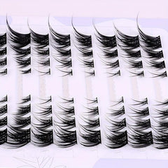10 Rows Mini Clusters Individual Lashes Natural Look Lash False Eyelashes