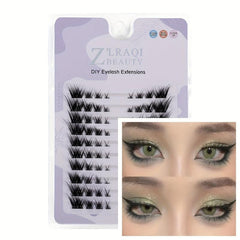 10 Rows Mini Clusters Individual Lashes Natural Look Lash False Eyelashes