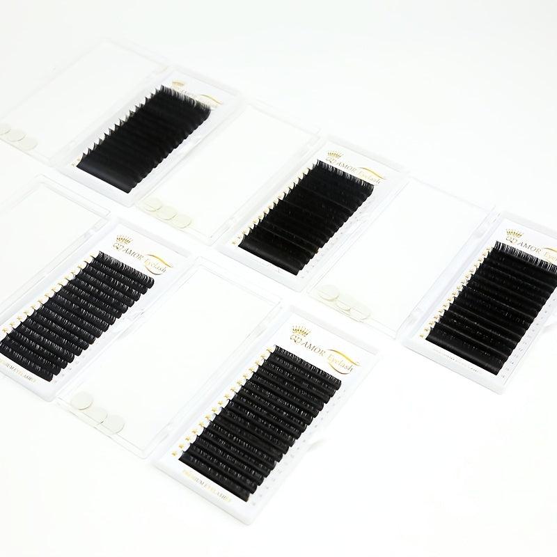 8mm Individual Lashes Classic DIY Eyelash Extension C Curl False Eyelashes