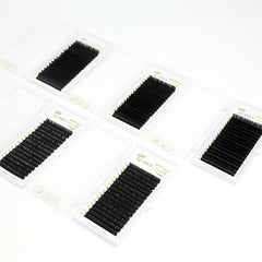 8mm Individual Lashes Classic DIY Eyelash Extension C Curl False Eyelashes