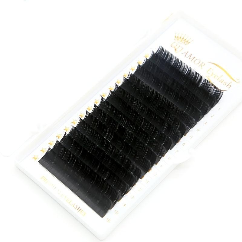 8mm Individual Lashes Classic DIY Eyelash Extension C Curl False Eyelashes
