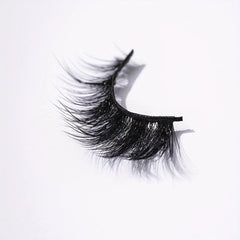 7 Pairs Volumized Crisscross Cat Eye False Eyelashes 5 18mm Wispy 5D Lashes