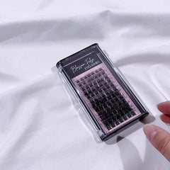 DIY Grafting Lashes Single Cluster False Eyelashes - Natural Segment