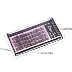 DIY Grafting Lashes Single Cluster False Eyelashes - Natural Segment