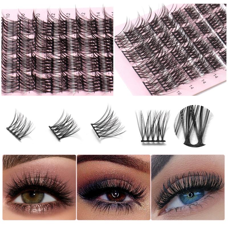 DIY Grafting Lashes Single Cluster False Eyelashes - Natural Segment
