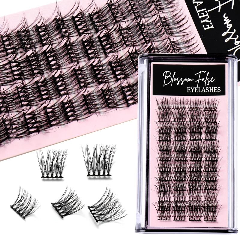 DIY Grafting Lashes Single Cluster False Eyelashes - Natural Segment