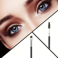 Professional Eyebrow Brush with Spoolie - Daily Makeup Tool