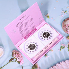 24pcs DIY Lash Extensions Cluster Lashes With Lash Glue Set Wispy Self Grafted