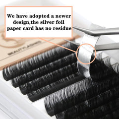 0 20mm Eyelash Extension Individual Lashes Oval Tip False Eyelashes