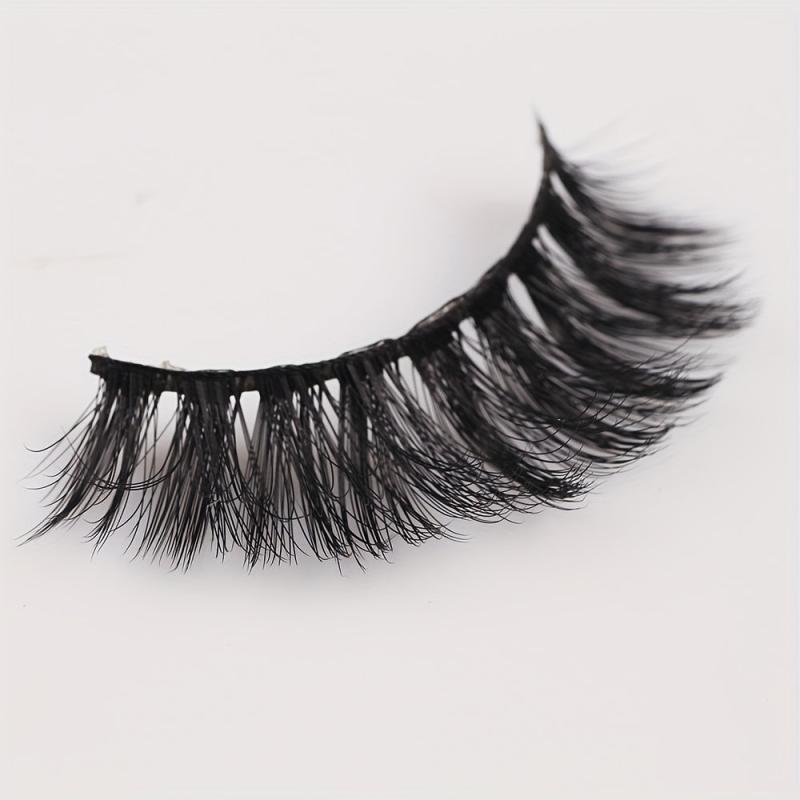 6D False Eyelashes Layers Long Thick Volume Wispy Fluffy Lashes 25mm