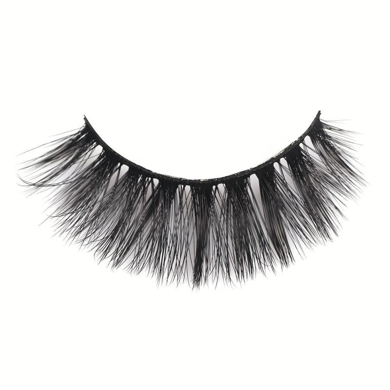6D False Eyelashes Layers Long Thick Volume Wispy Fluffy Lashes 25mm