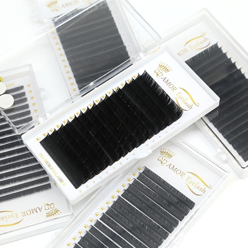 13mm Individual Lashes 0.1mm C Curl Long False Eyelashes