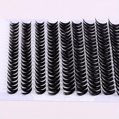 10 Rows Individual Cluster Lashes Large Capacity Eyelashes