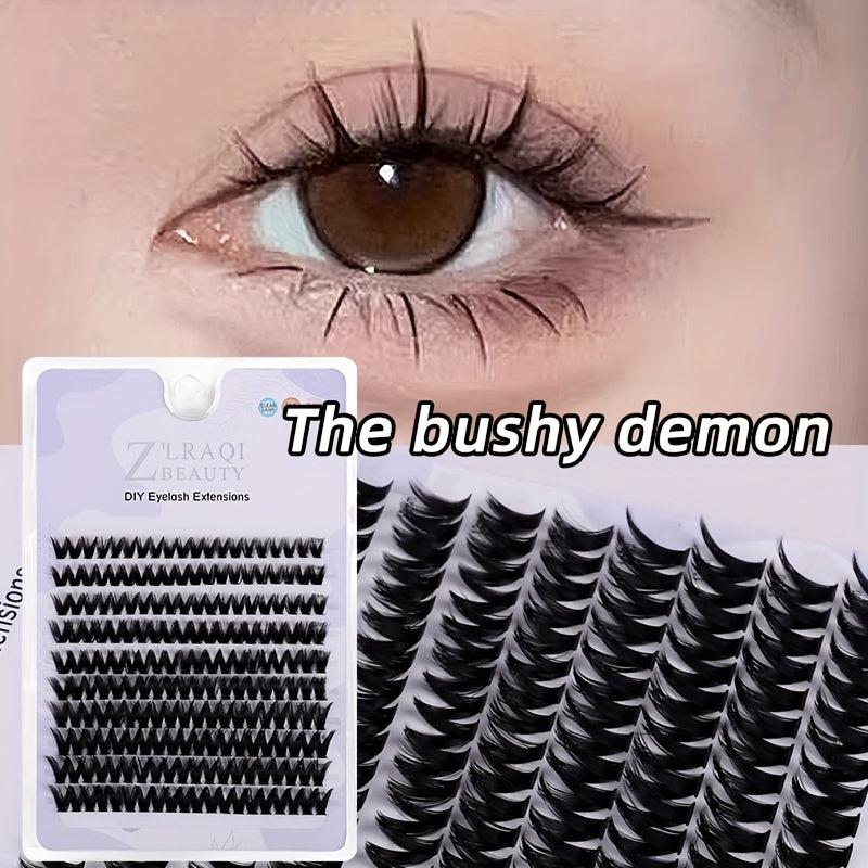 10 Rows Individual Cluster Lashes Large Capacity Eyelashes