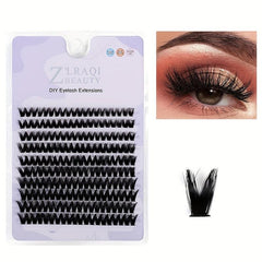 10 Rows Individual Cluster Lashes Large Capacity Eyelashes