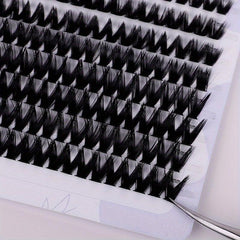 10 Rows Individual Cluster Lashes Large Capacity Eyelashes