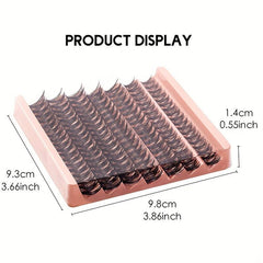 63 Cluster Lashes DIY Lash Extension Curly False Eyelashes
