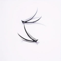 120pcs Mixed Fairy Style V Shape Cluster Lashes 6 Lengths in One Tray