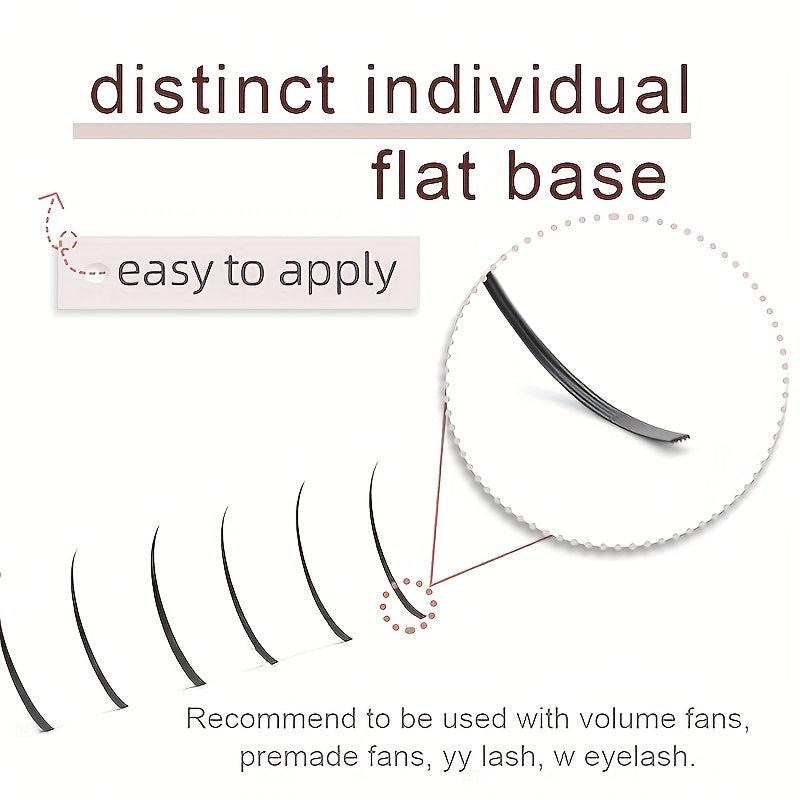 Spiky Lashes 0.3mm Individual Eyelash Extensions Soft Easy Wear