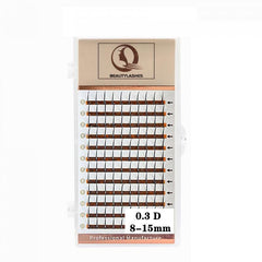 Spiky Lashes 0.3mm Individual Eyelash Extensions Soft Easy Wear