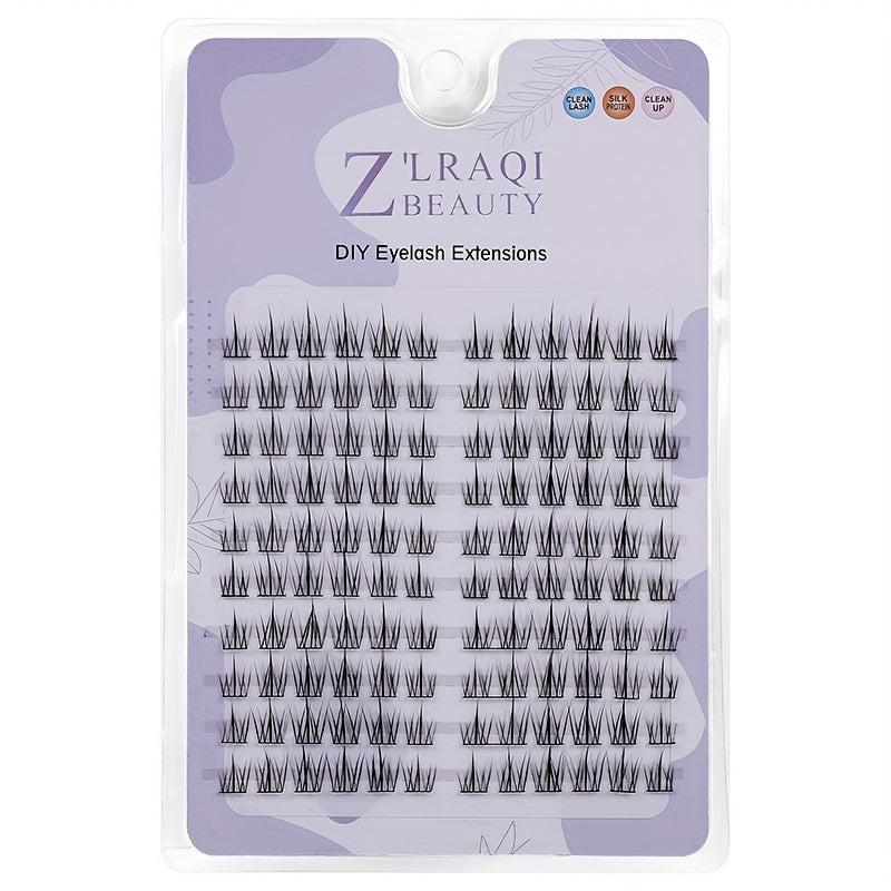 10 Rows Cluster Lashes Sunflower Wheat Ear False Eyelashes Natural