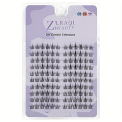 10 Rows Cluster Lashes Sunflower Wheat Ear False Eyelashes Natural