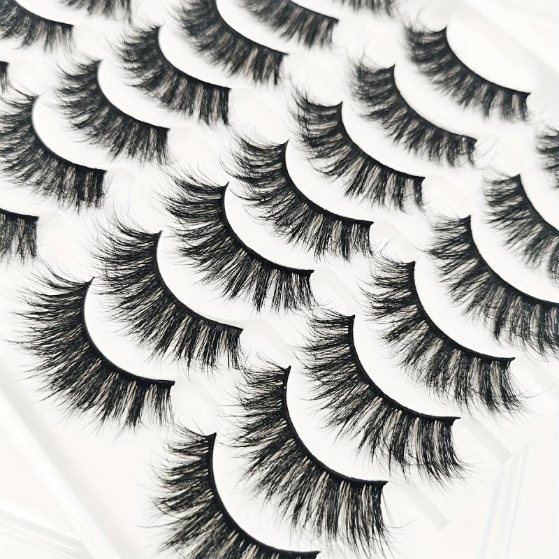 20mm Dramatic D Curling Cat Eye 3D Faux Mink Lashes