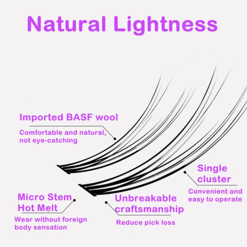 Soft Lashes Thick False Eyelashes Wispy Natural Look for Daily Dating Makeup