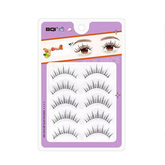 Soft Lashes Thick False Eyelashes Wispy Natural Look for Daily Dating Makeup